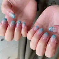 ちゅるんとワンカラー🫧orラメグラデーションネイル✨/春色カラー選べます♡オフ込み