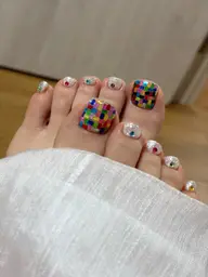 新作​〜​[foot]ネイル¥7500