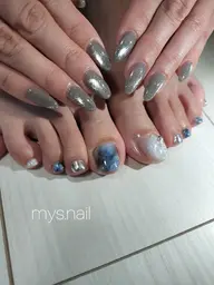 【自分へのご褒美】ハンド＆フットワンカラーコース💫