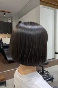 【肩上のすっきりボブ】あごラインくらいの長さまでのカットです✨