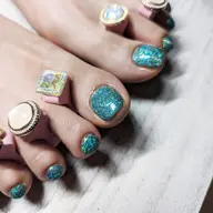 《フット》【オフ&ケア込み】ワンカラー☆2色OK