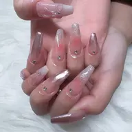 チップ長さ出し(オフ無し)持込ネイル