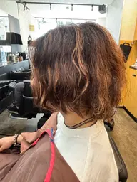 【メンズハイライト＋メンテナンスカット】