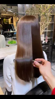 ‪🌱自然な感じの仕上がり🌿「縮毛矯正」カット込み