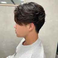 ✨⛩新規人気No.1🎍✨艶感毛流れパーマ(メンズカット＋メンズパーマ