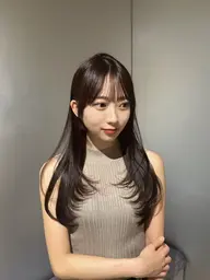 【ロング料金無し】カット➕プレミアム縮毛矯正➕ケアカラー➕トリートメント〖同時にカラー矯正〗〖新宿・表参道〗