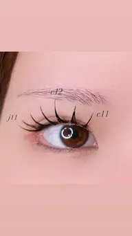 マツエク120本+束感コーティング🪄💞