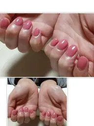 限定クーポン☆ハンドネイルワンカラー　オフ有無どちらも🆗！　幸せ気分でお帰りいただける！天然アロマハンドoil仕上げ