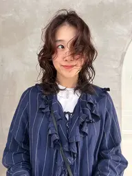 《minimo限定 》カット +ケアパーマ+カラー