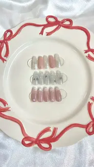 【オフ無】長さだし🎀定額デザイン‎🤍