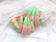 アクリルスカルプワンカラー、ラメグラ