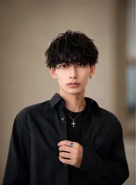 【オープン記念💈】【ご新規様限定🔥】【メンズカット＋シャドウパーマ】【ラフなカールがオシャレカッコいい✨】