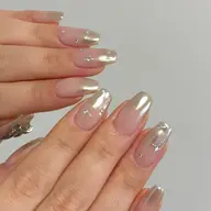 【ミラーグラデーション/オフなし】他店オフ無料✨/パラジェル別途料金/グラデーション/長さだし別途/スカルプ