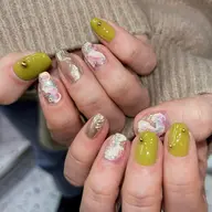 シンプルデザイン¥6,000💐初回・4週間以内ソフトジェルフィルイン無料❣️※ベース1層残し