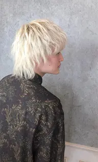 ✨派手髪から透明感ある綺麗なカラー✨ブリーチ＋カラー(2回目以降のハイライトもこちらで承ります！)