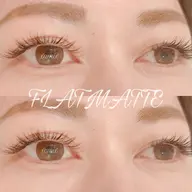 【ご新規様】(オフ・コーティング込)フラットラッシュ160本までつけ放題♡  ≫ ¥7000 (160以上+¥1500)