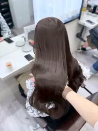 【初カラーにもおすすめ🪄】ナチュラルカラー + シャンプーブロー + トリートメント🤎ᩚ🧸