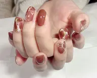 オーダーネイル持込み画像OK♪アート４本付け放題!!★他店オフ無料★