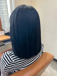 ワンカラーミディアム&シャンプーブロー込み