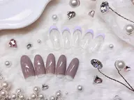 Jrネイリスト🌼パラジェル ハンド フレンチ2種類！選択可能！ (オフなし）