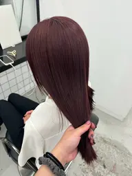 【激カワ暖色💞】カラー＋トリートメント/シャンプーブロー込み