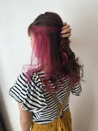 カラー+インナーカラー(トリートメント料金は含まれていません)