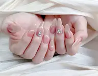 【チープ長さだし】水光マグネットorフラッシュ✨パーツ2個/埋め尽くし2本（初回ソフトジェルオフ無料/ケア込み）