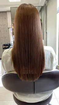 ★酸性縮毛矯正、カット、トリートメント【髪質改善】