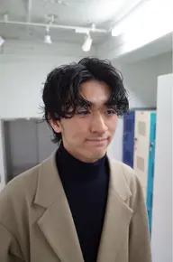 カット+ケアパーマ+オリジナルトリートメント【お持ち帰りトリートメント付き】