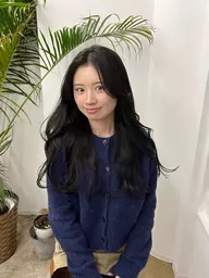 クーポンカット💇‍♀️+垢抜け透明感カラー🍃+オージュア4stepトリートメント🫧(ロング料金別途)