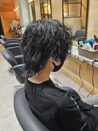 🖤メンズカット＋デザインパーマ🖤