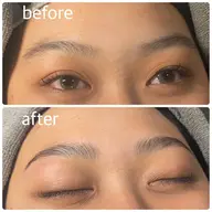 男性も女性も✨ハリウッドブロウリフト+眉回りのWAX脱毛