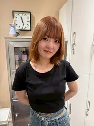 ブリーチ+オンカラー+超音波トリートメント付き🎀✨️