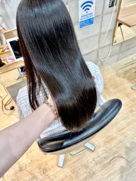 【髪質改善特化✨】地毛風ストレート＋うる艶トリートメント（カットなし）