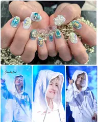 【推し！ニュアンスネイル】