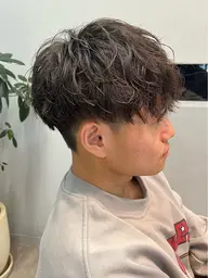 【4月限定】メンズカット💇+毛流れパーマ🌀