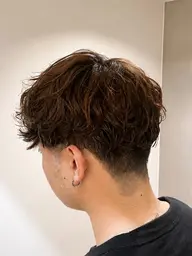 【王道👑】メンズカット👕＆ニュアンスパーマorフェザーパーマ🌀＆ケアトリートメント🕊