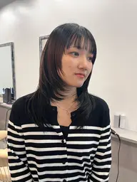 【定番メニュー💫困ったらこれ🩵】似合わせカット+透明感カラー🍃¥10000