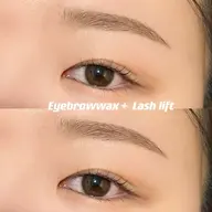アイブロウWAX＋まつ毛パーマ(カールデザイン)ラッシュリフト変更可