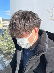 男性限定✨カット+波巻きパーマ+トリートメント　今話題の波巻きパーマでかっこよくします！ツイストスパイラルも可能⭕️