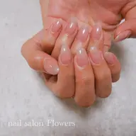 ラメグラデーション【ご新規様オフ代無料、またはオフなしの方】*根元がクリアなので、伸びても気になりにくいです。