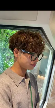 オーダーメイドカット＋デザインパーマ＋トリートメントショット