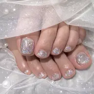 フット　ワンカラー　カラーグラデーション