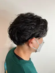 【ビジネスマンおすすめ】カット＋パーマ＋眉カット