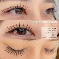 おすすめ♡【フルカラー🫧超軽量!密着!高品質!フラットマットラッシュ100本 】抜け感100%✨旬顔に✨本数変更OK