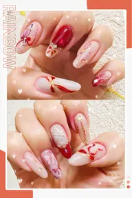 デザインネイル、オフ込み 甘皮ケア　持込みデザイン　つけ放題