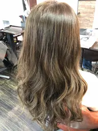 カット & デジタルパーマ&アルガンカラー&水素トリートメント