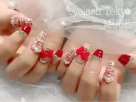 【minimo限定】Hand🤲90分アート&パーツつけ放題ワンホンコース✨ジェルオフ🉑長さだしパーツオフ別