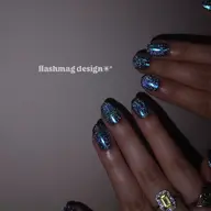 🆕🫧マグネット+フラッシュネイル