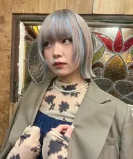 デザインカラー（ブリーチ込み）+カット+トリートメント☆